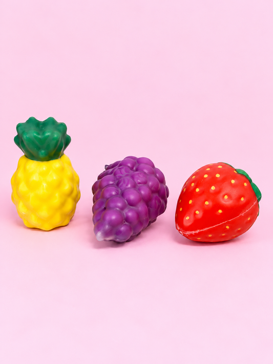 Wax Coated Squishy Friuit