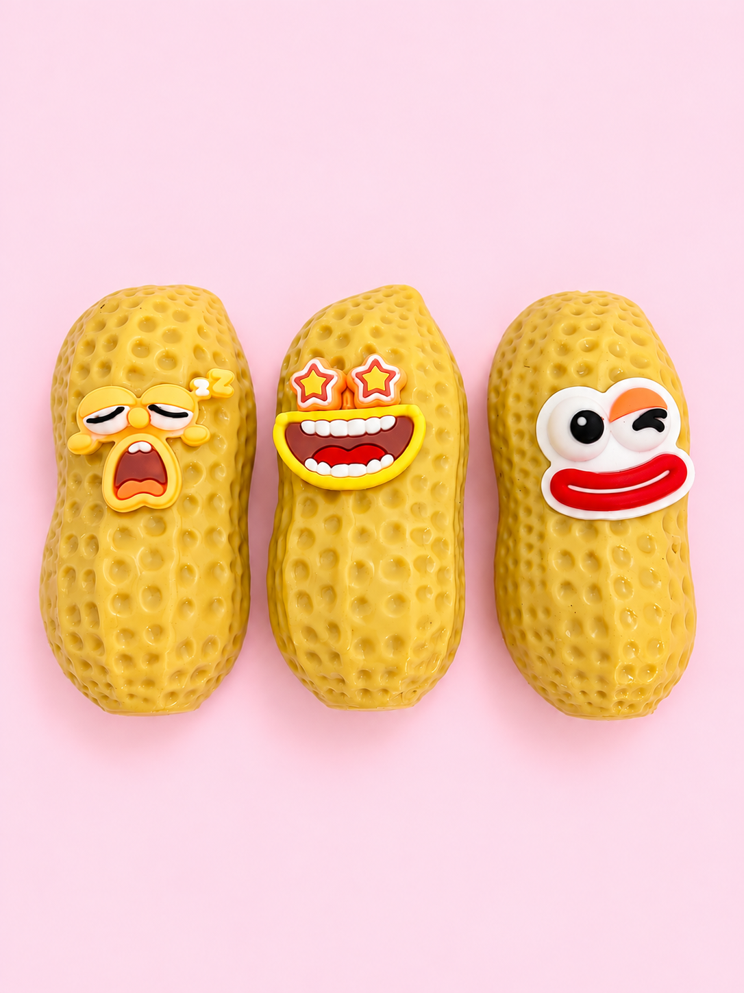 Peanut Face Crunchy Squishy