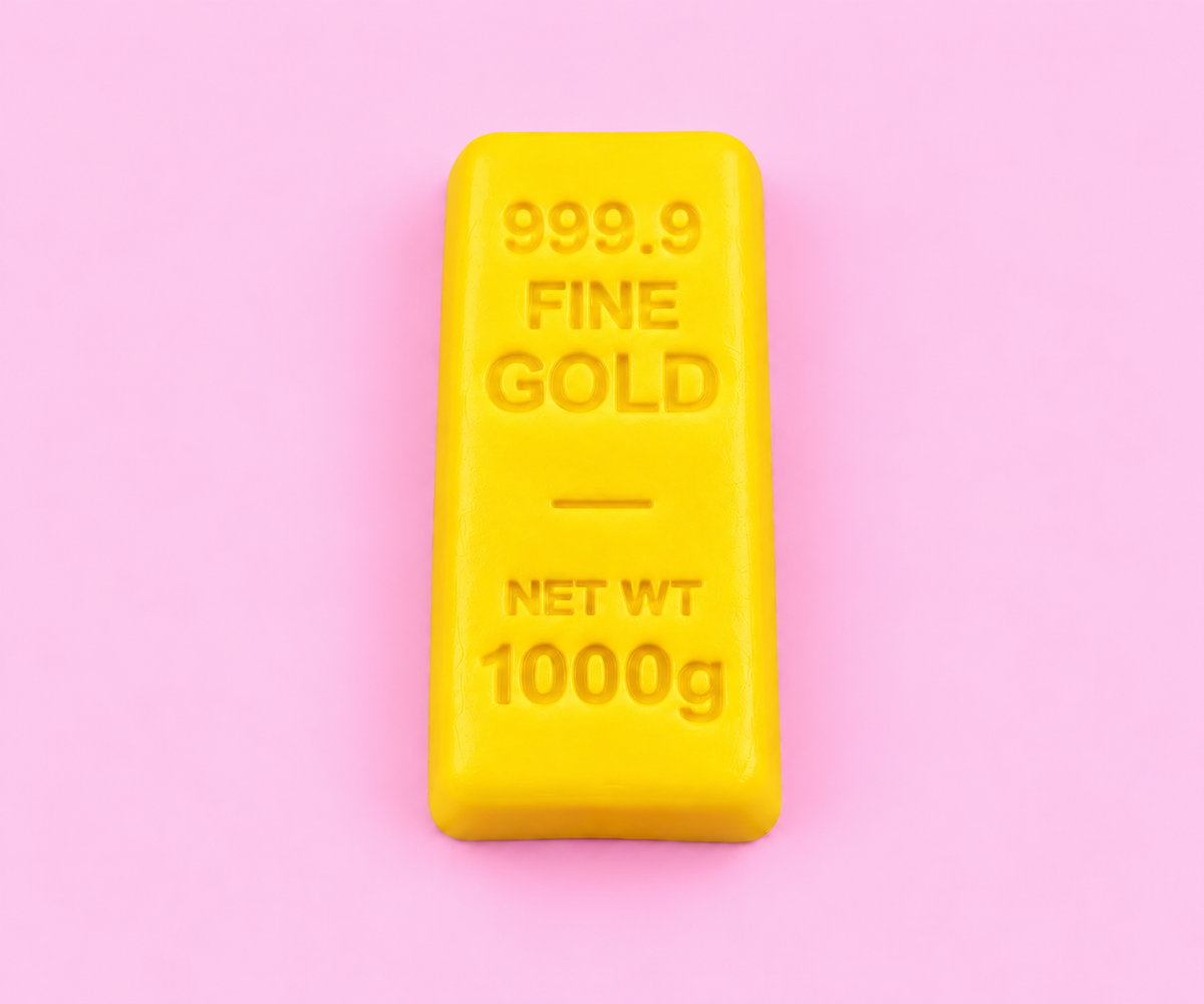 Gold Bar Foam Squishy