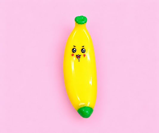 Banana With Face Squishy